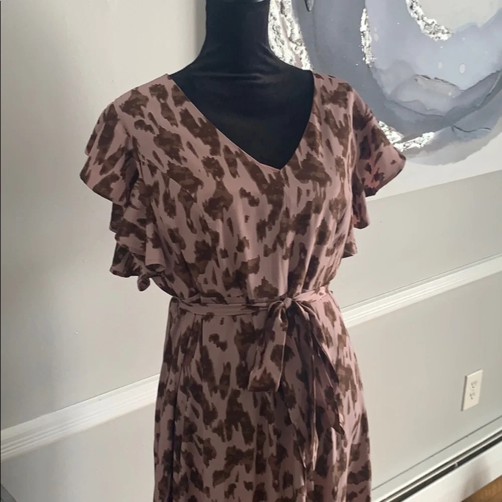 NWT ALTARD STATE LONG RUFFLE DRESS 👗 - Picture 2 of 6